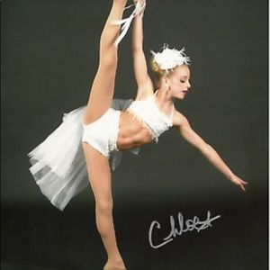 RP! Dance moms Chloe Lukasiak 8.5x11 photo signed